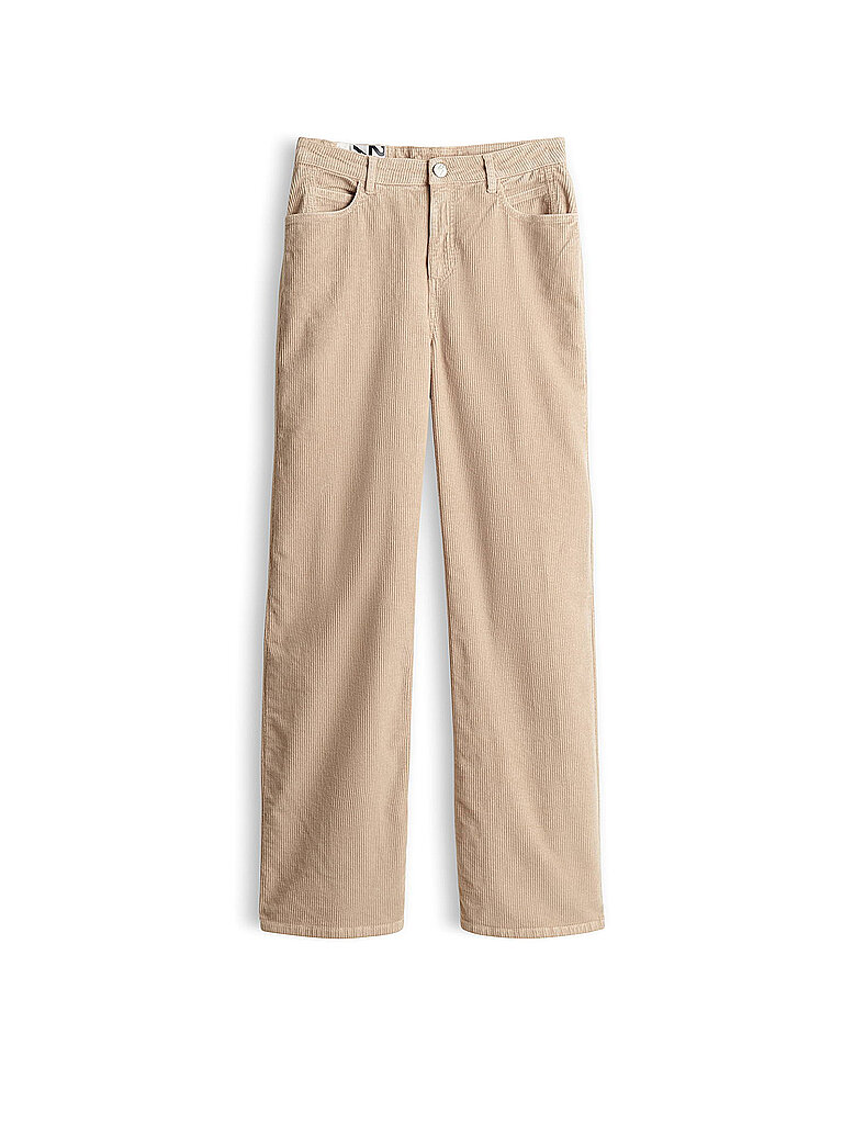 OPUS Jeans Straight Fit MIVY CORD camel | 34/L31
