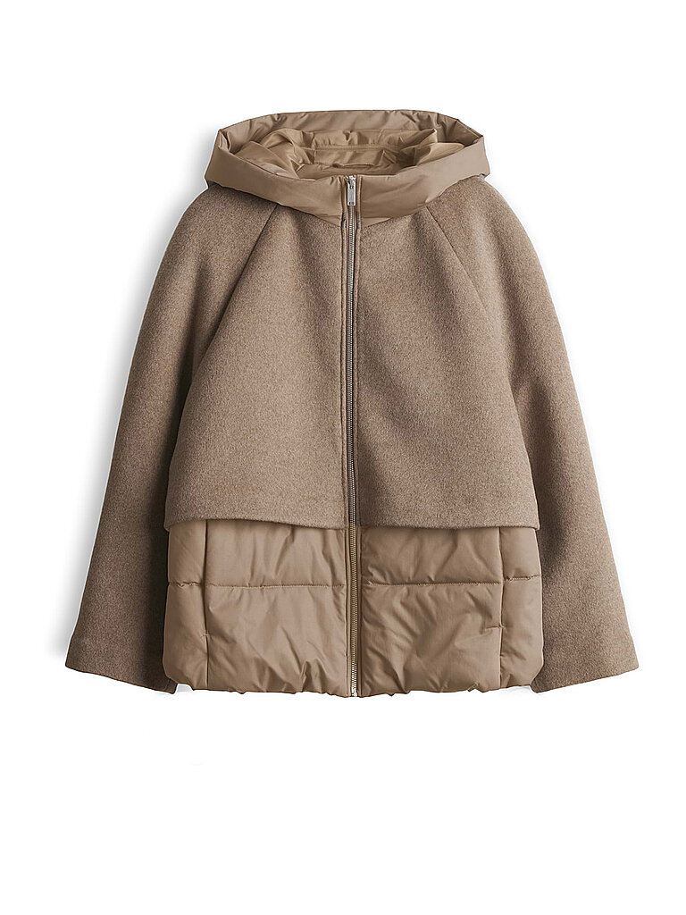 OPUS Leichtsteppjacke HALENKOS hellbraun | 36