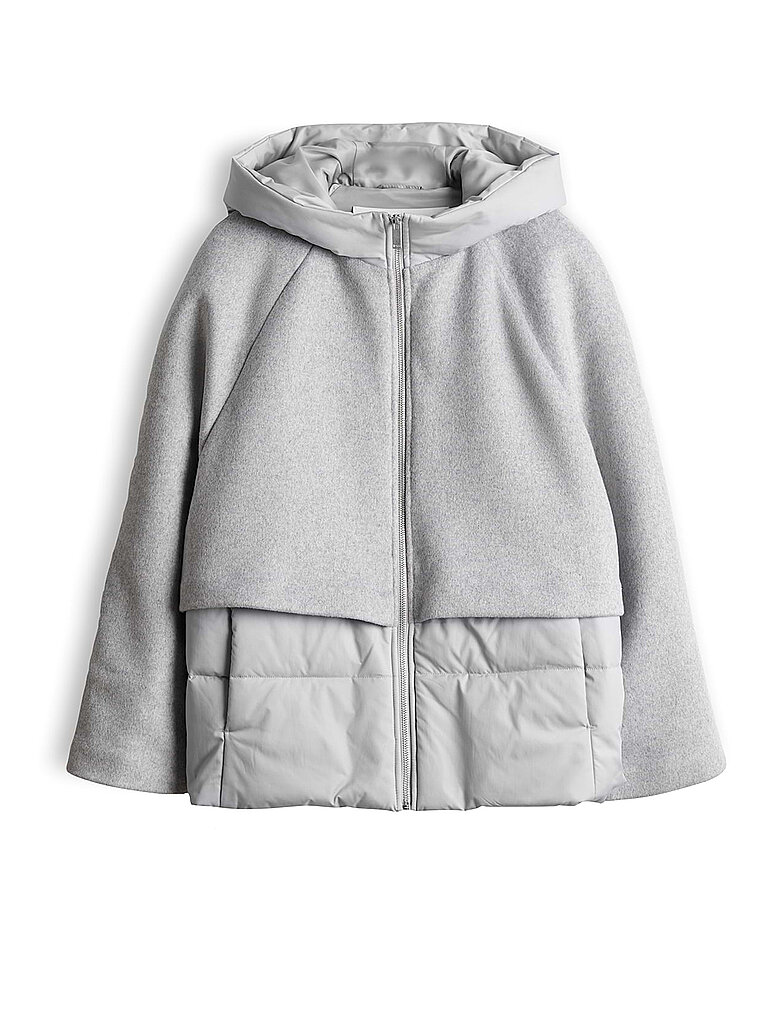 OPUS Leichtsteppjacke HALENKOS hellgrau | 34