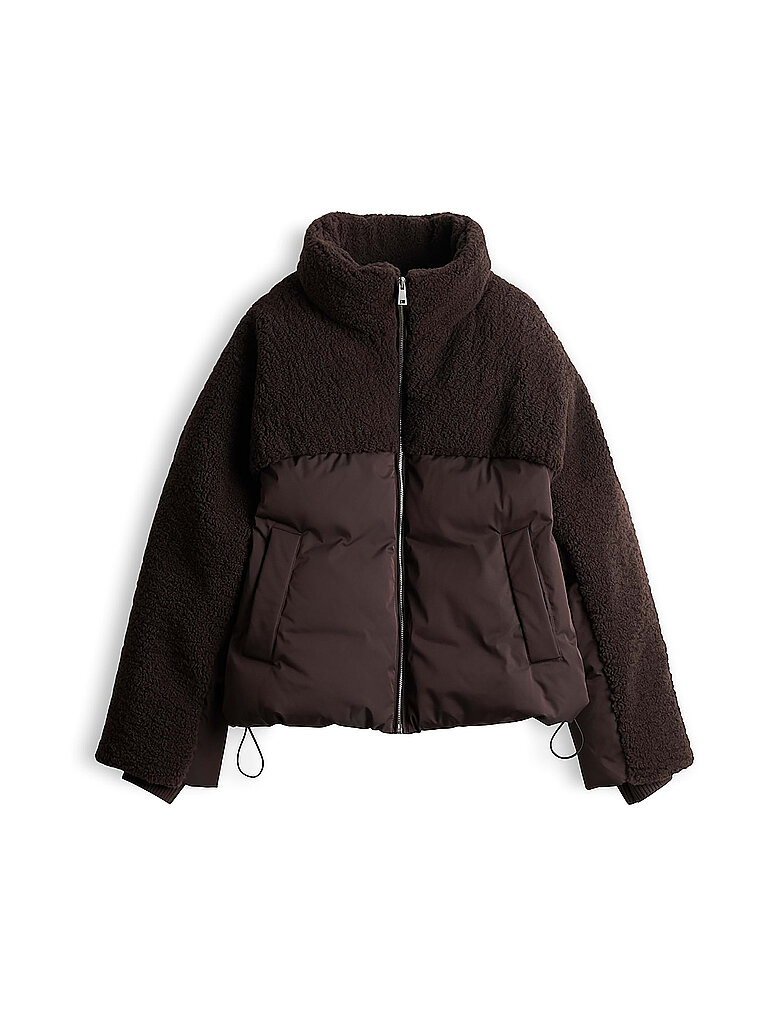OPUS Steppjacke HAZY braun | 34