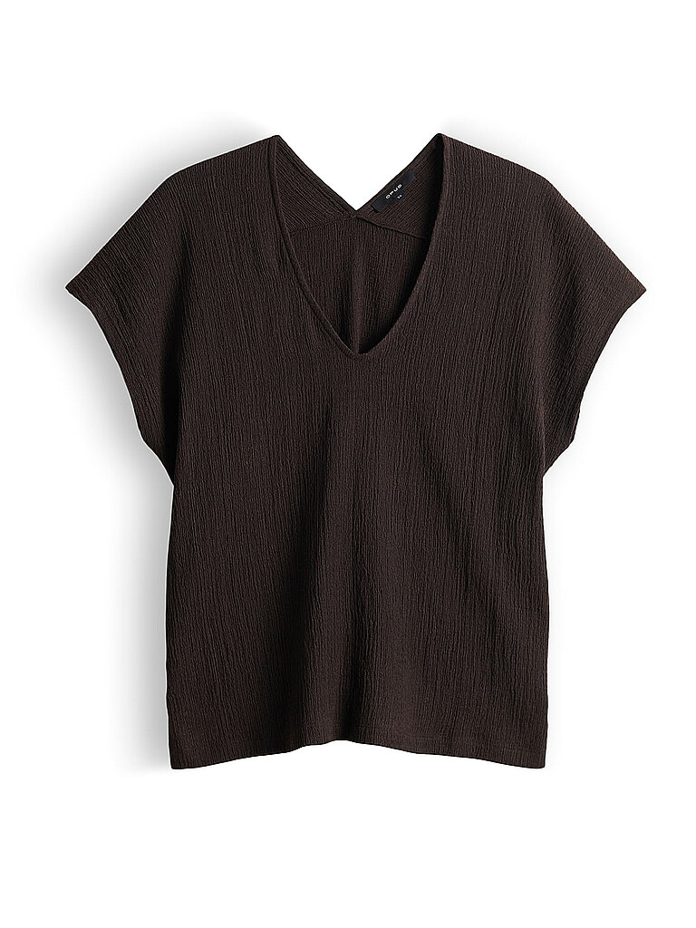 T-Shirt SIRUKUS STRUCTURE braun 42 damen