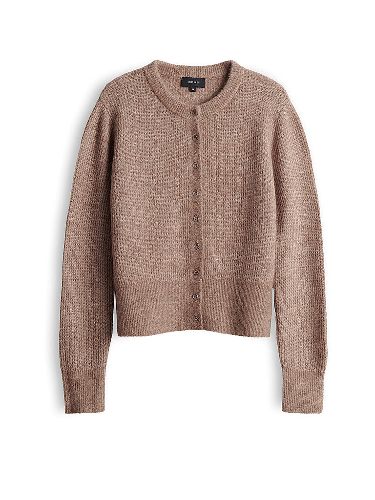 OPUS Strickjacke DRENI camel | 42