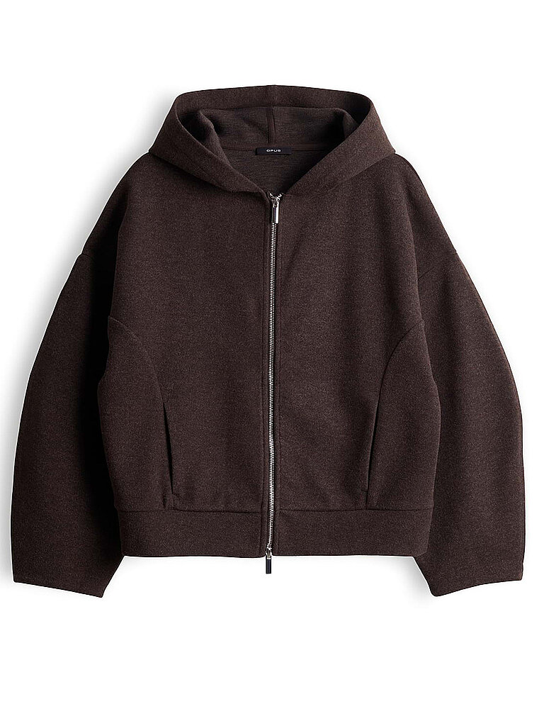 OPUS Sweatjacke GEISI braun | 36