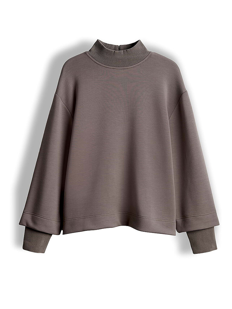 OPUS Rollkragenpullover GLUBA CLUB hellbraun | 36