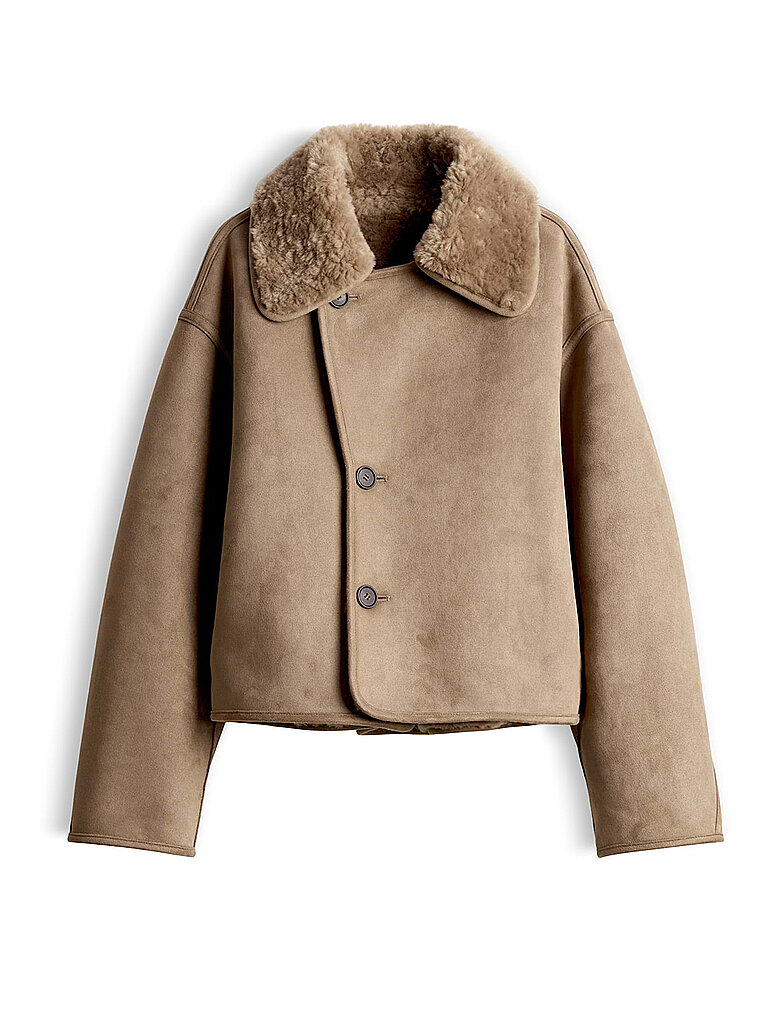 OPUS Wendejacke HAFIRA hellbraun | 36