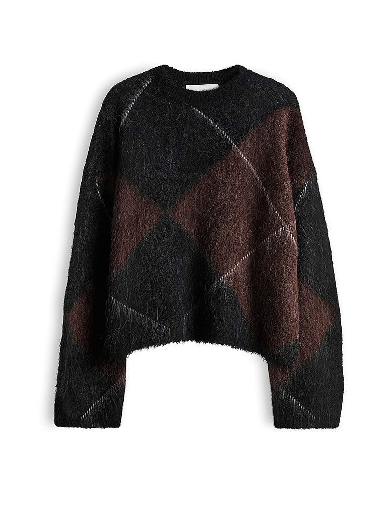OPUS Pullover PARGYLE braun | 42