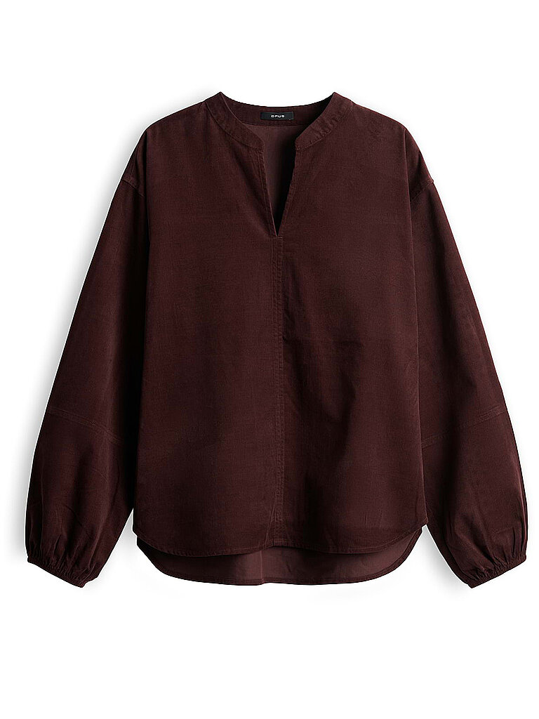 OPUS Bluse FLANDO dunkelrot | 38