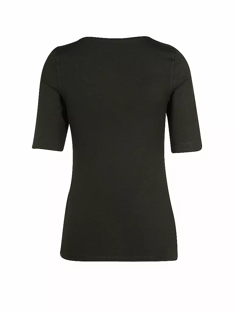 OPUS | Basic T-Shirt "Daily F" | schwarz