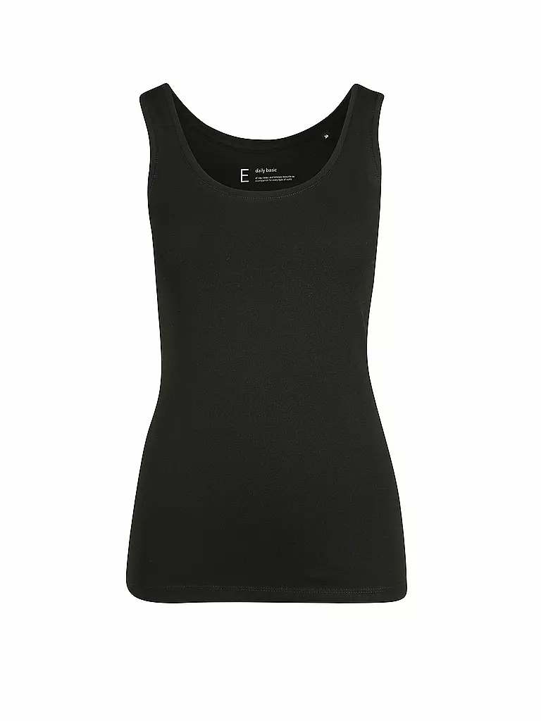 OPUS | Basic Top "Daily E" | schwarz