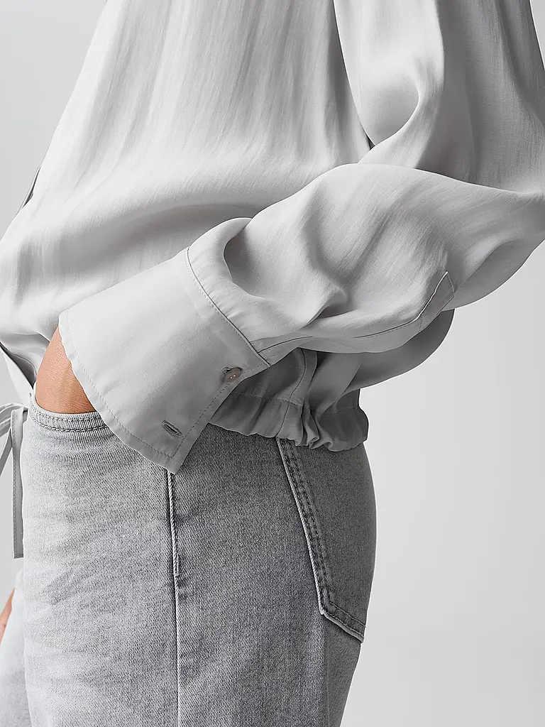 OPUS | Bluse FAYRA | hellgrau