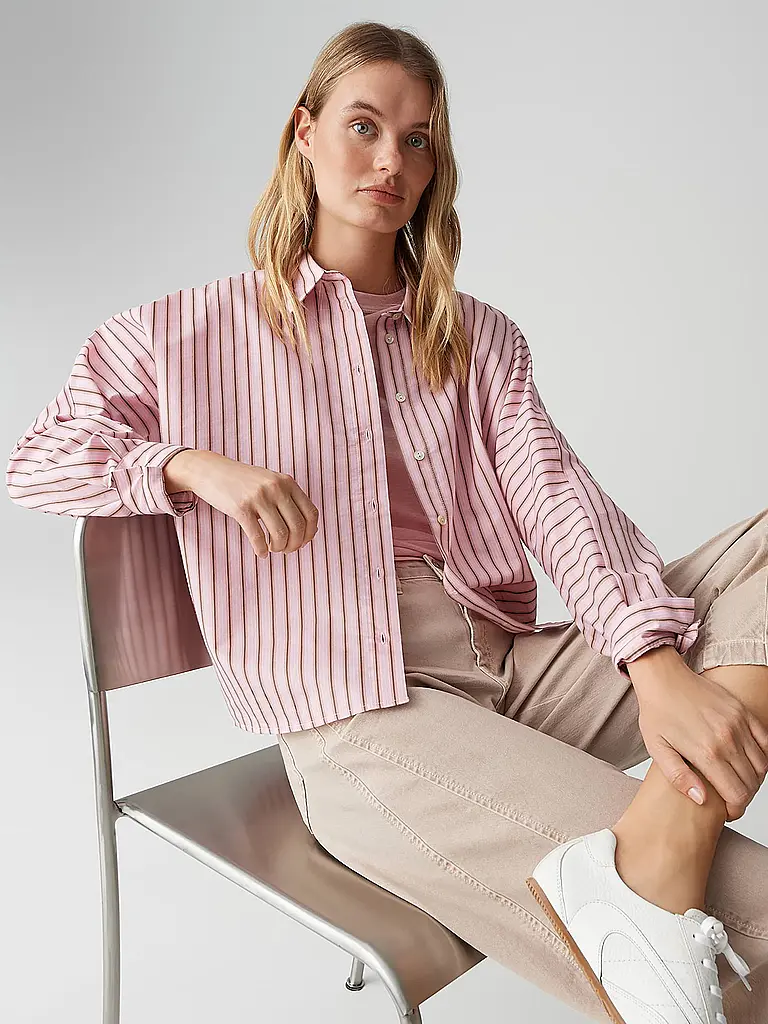 OPUS | Bluse FOHO | Rosa