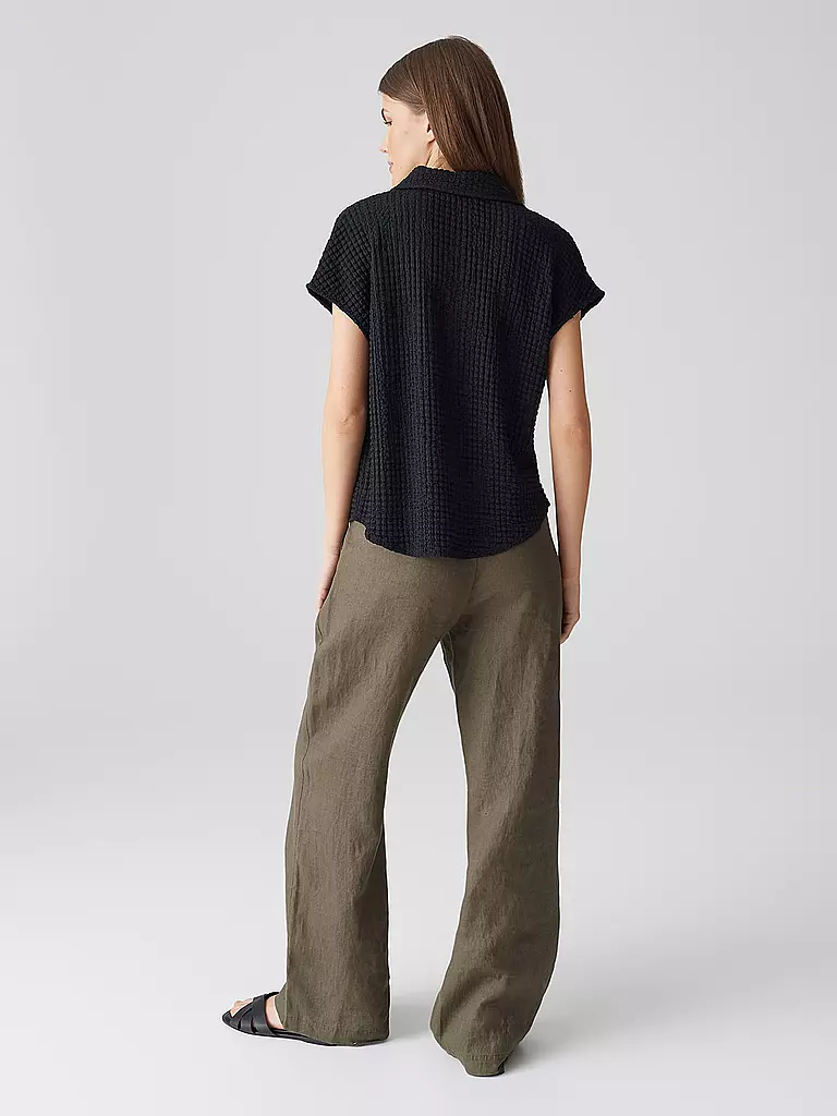 OPUS | Bluse SAMSI | schwarz