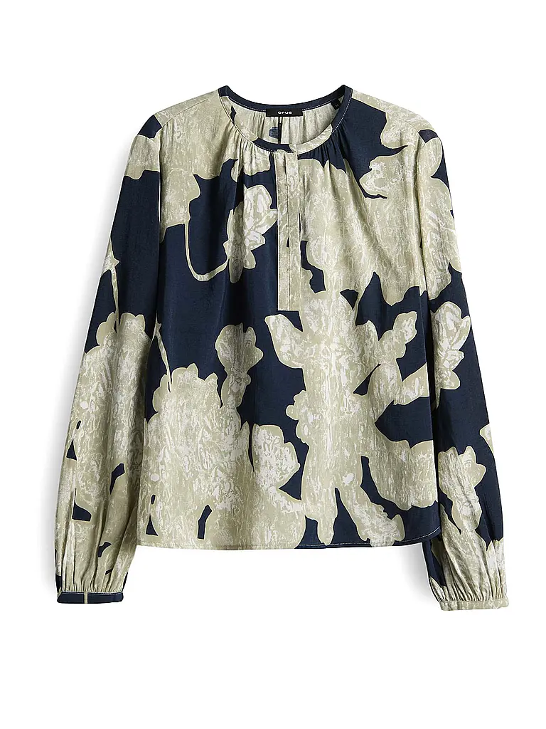 OPUS | Blusenshirt FICONA ANALOGUE | dunkelblau