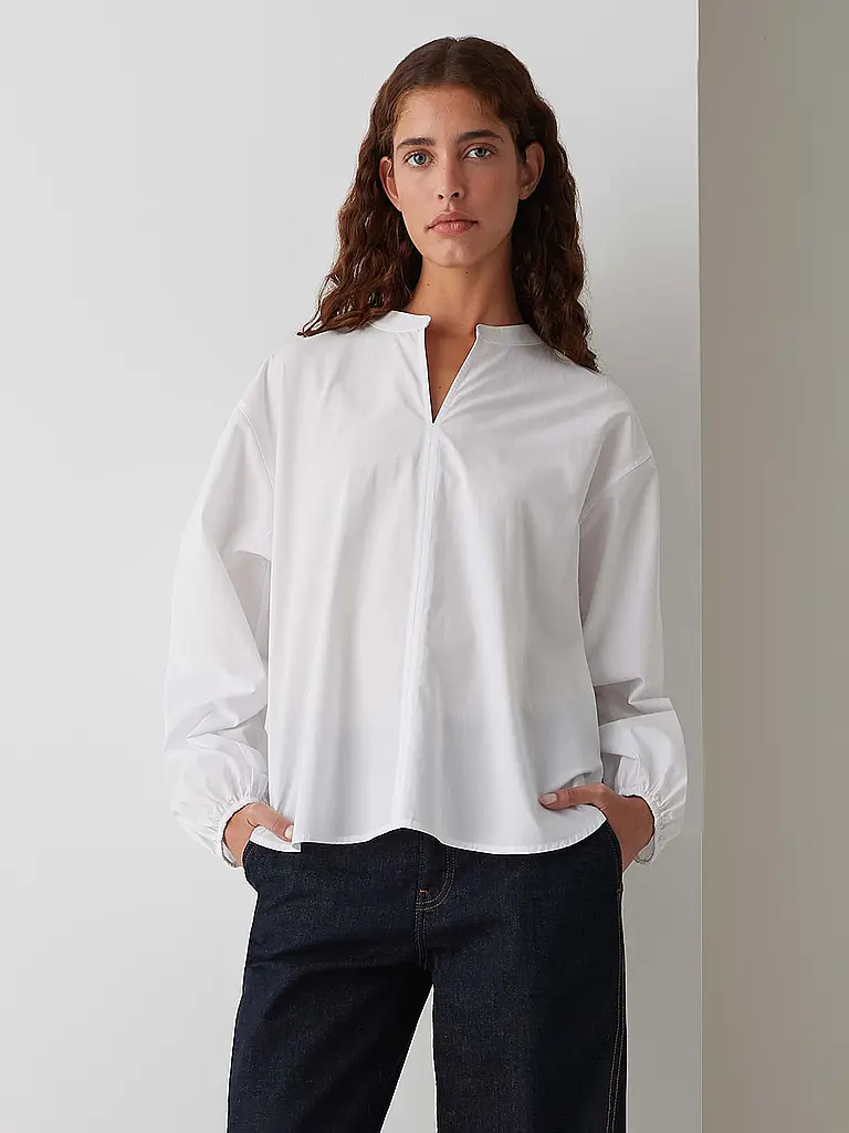 OPUS | Blusenshirt FLANDI | weiss
