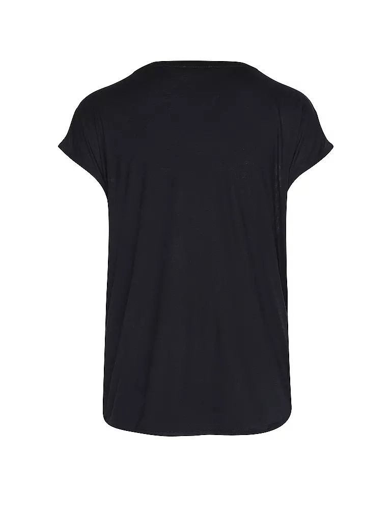 OPUS | Blusenshirt SABETHI PRINT | dunkelrot