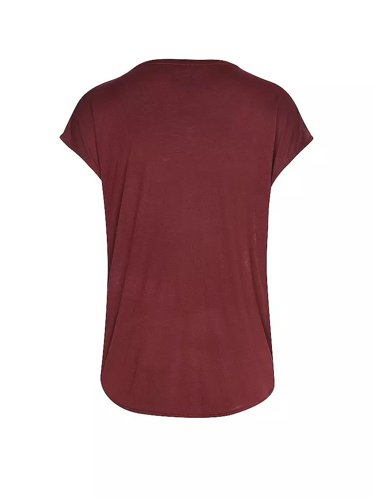 OPUS | Blusenshirt SABETHI PRINT | dunkelblau
