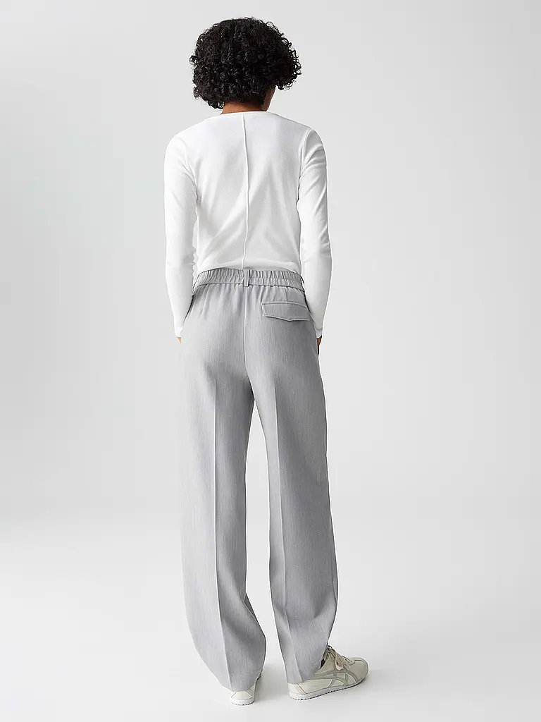 OPUS | Businesshose MAIGA FRESH | grau