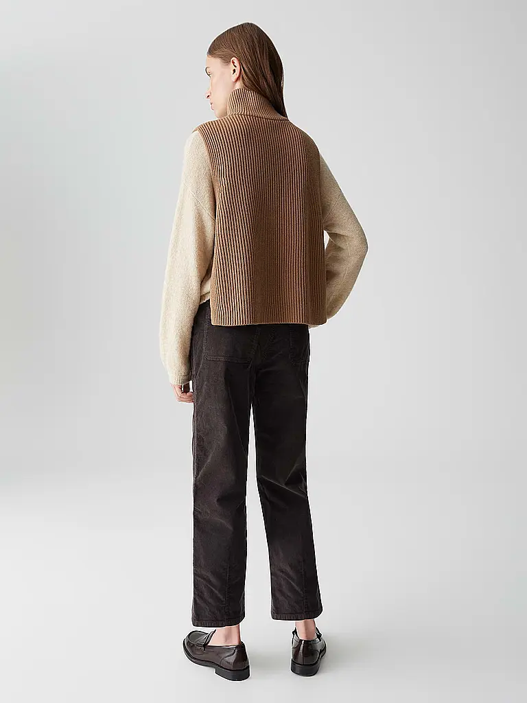OPUS | Cape - Poncho ABIBO CAPE | hellbraun