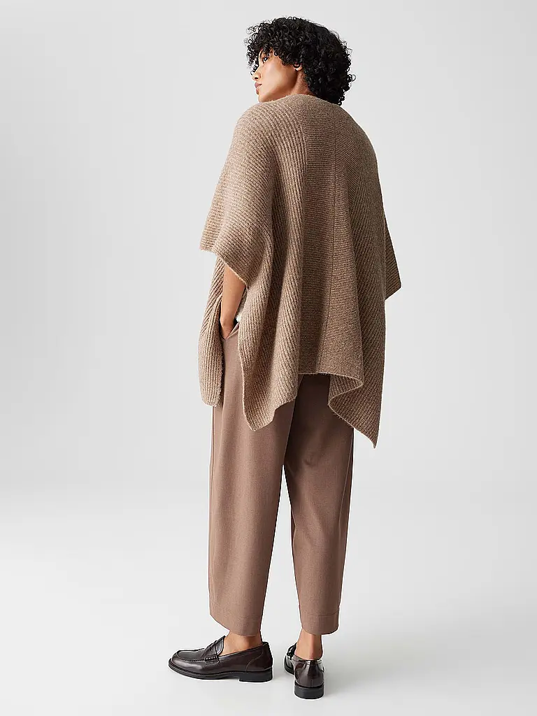 OPUS | Cape - Poncho ABLANKI CAPE | Braun