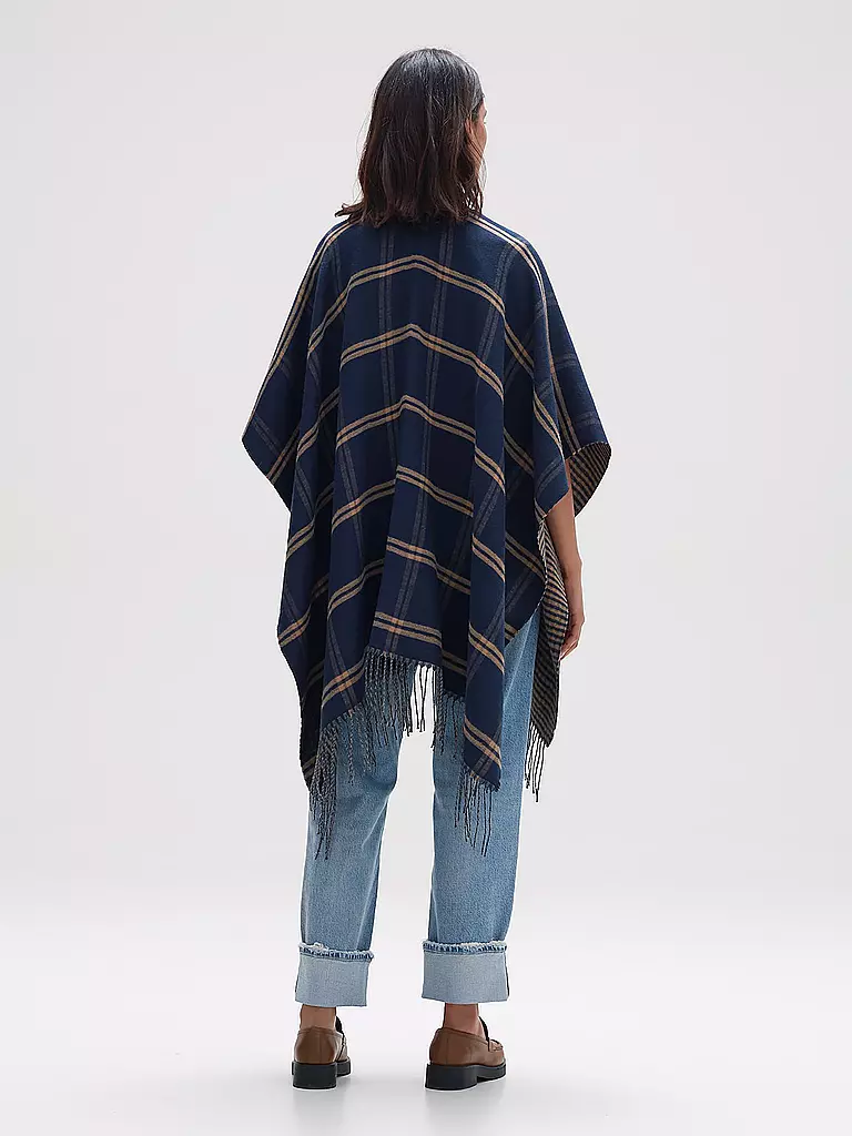 OPUS | Cape - Poncho ATONA  | blau