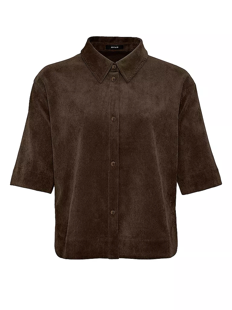 OPUS | Cordbluse FEPPA | braun