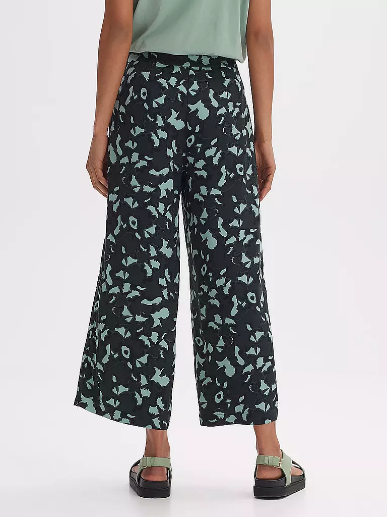 OPUS | Culotte MISHA FLORAL | petrol