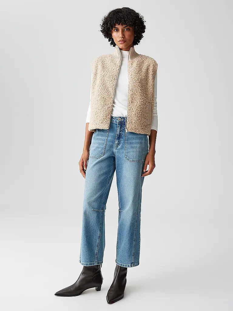 OPUS | Gilet GULUNI | beige