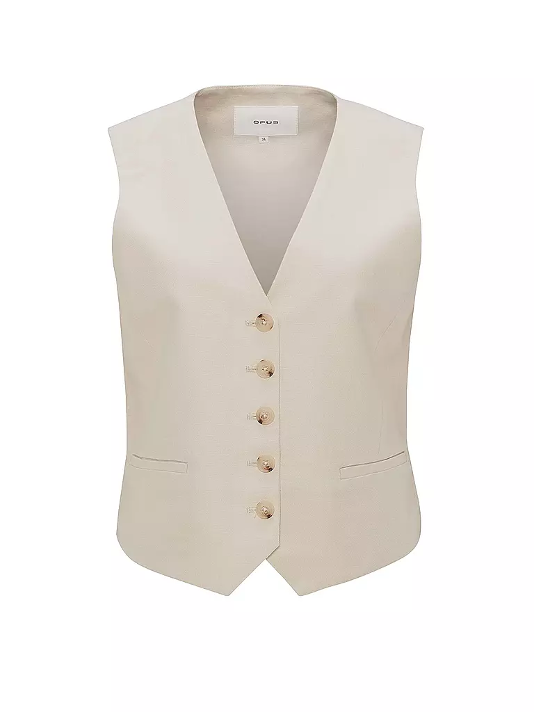 OPUS | Gilet WALIKA | creme