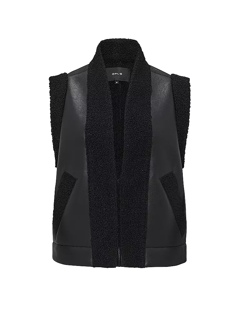 OPUS | Gilet WARENI | schwarz