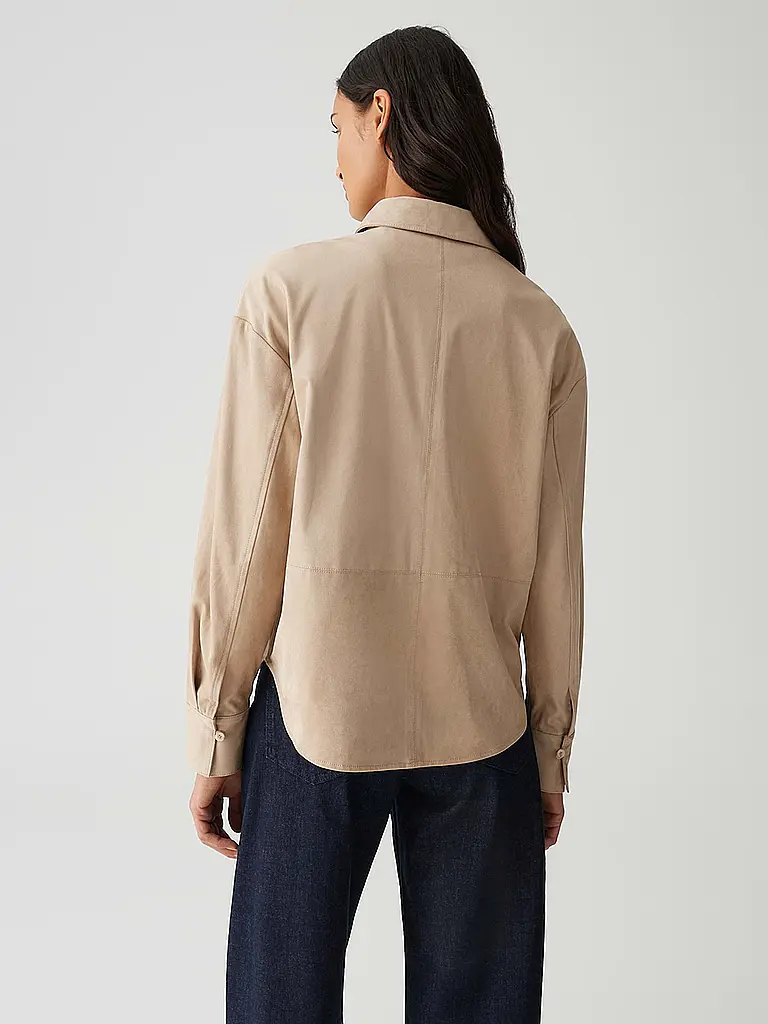 OPUS | Hemdbluse FELOUR | camel