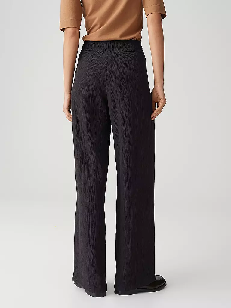 OPUS | Hose Jogging Fit MAROU CRINKLE | braun