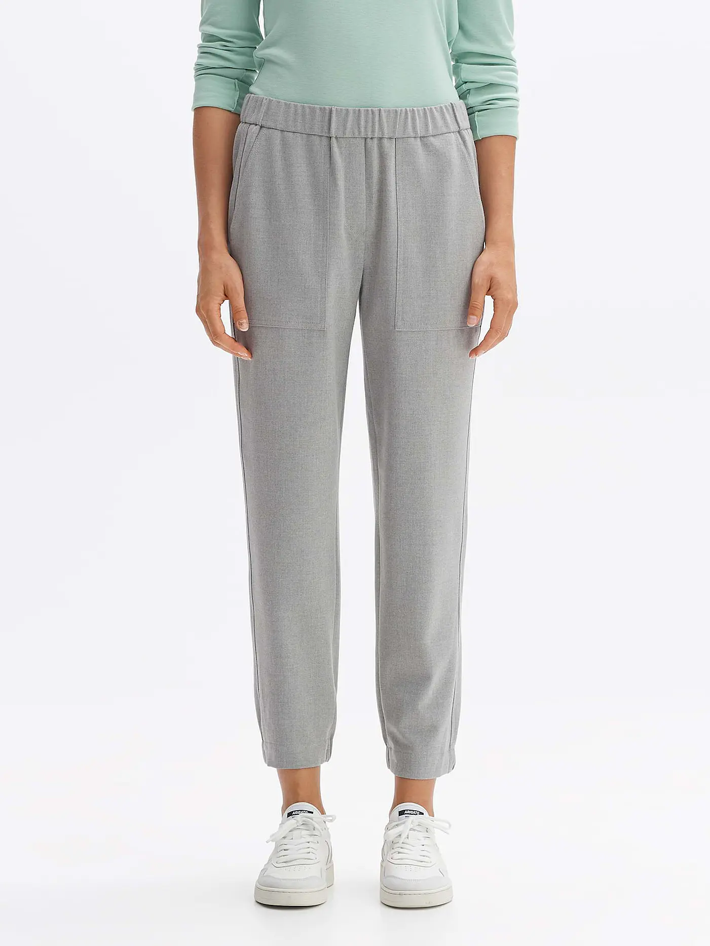 OPUS | Hose Jogging Fit MYHA  | grau