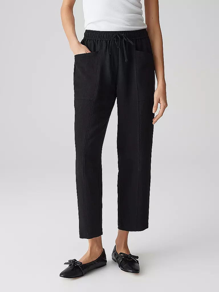 OPUS | Hose Jogging Fit MYHA TRAVEL | schwarz