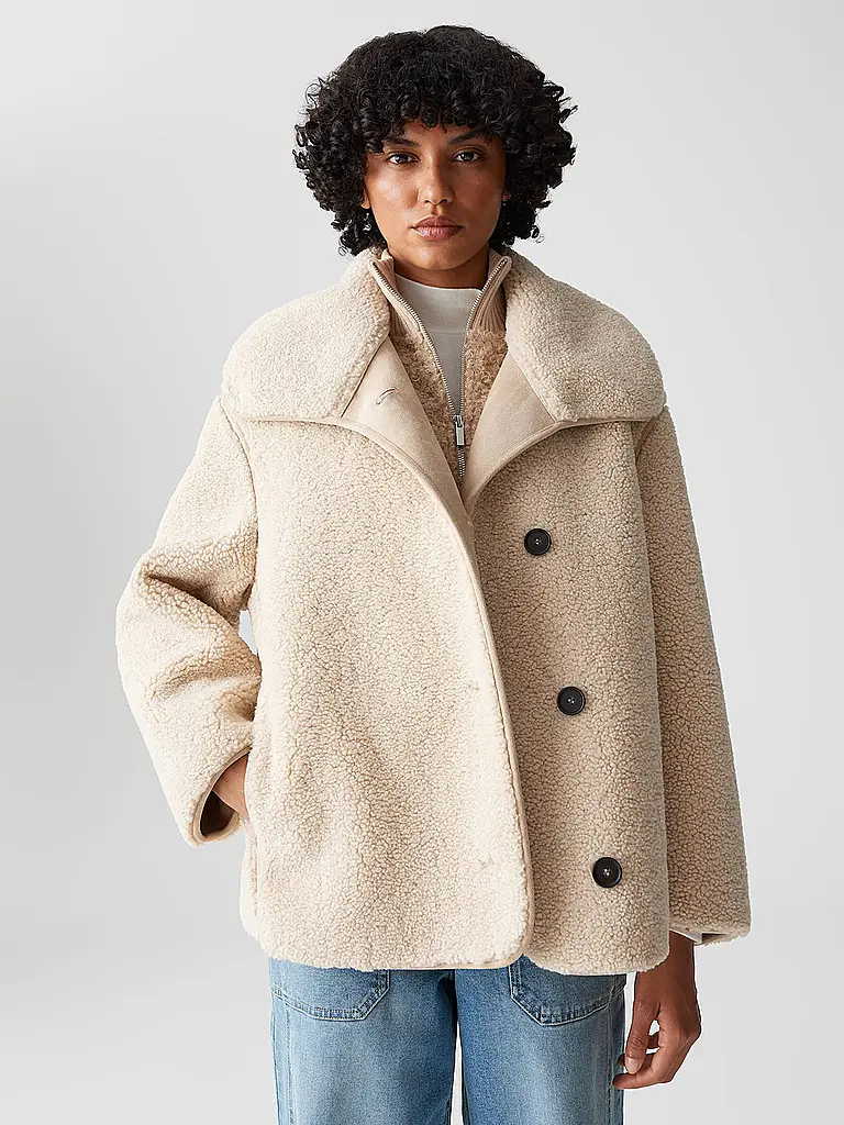 OPUS | Jacke in Felloptik HAFINE | 