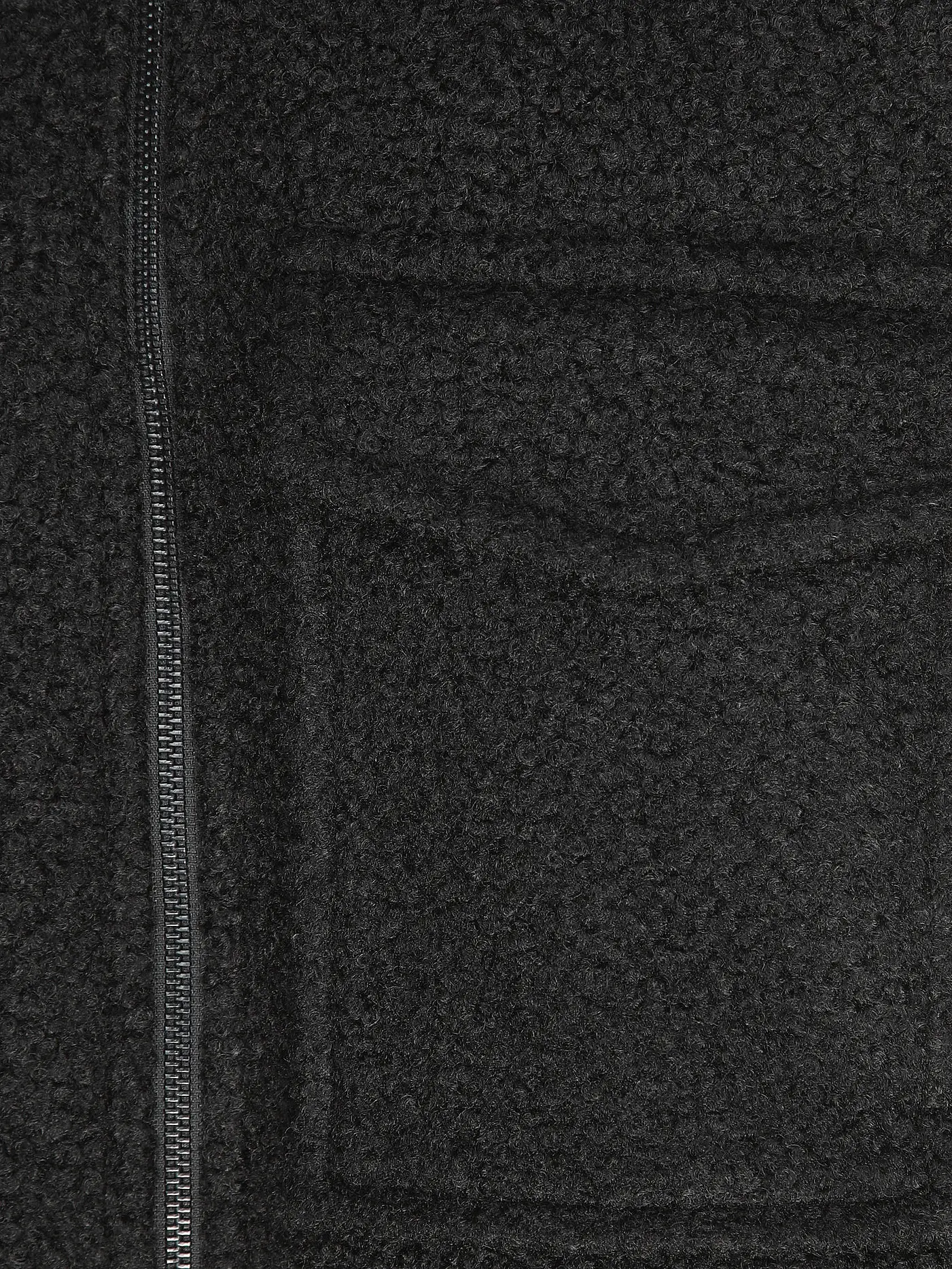 OPUS | Jacke in Felloptik HOLMA | schwarz