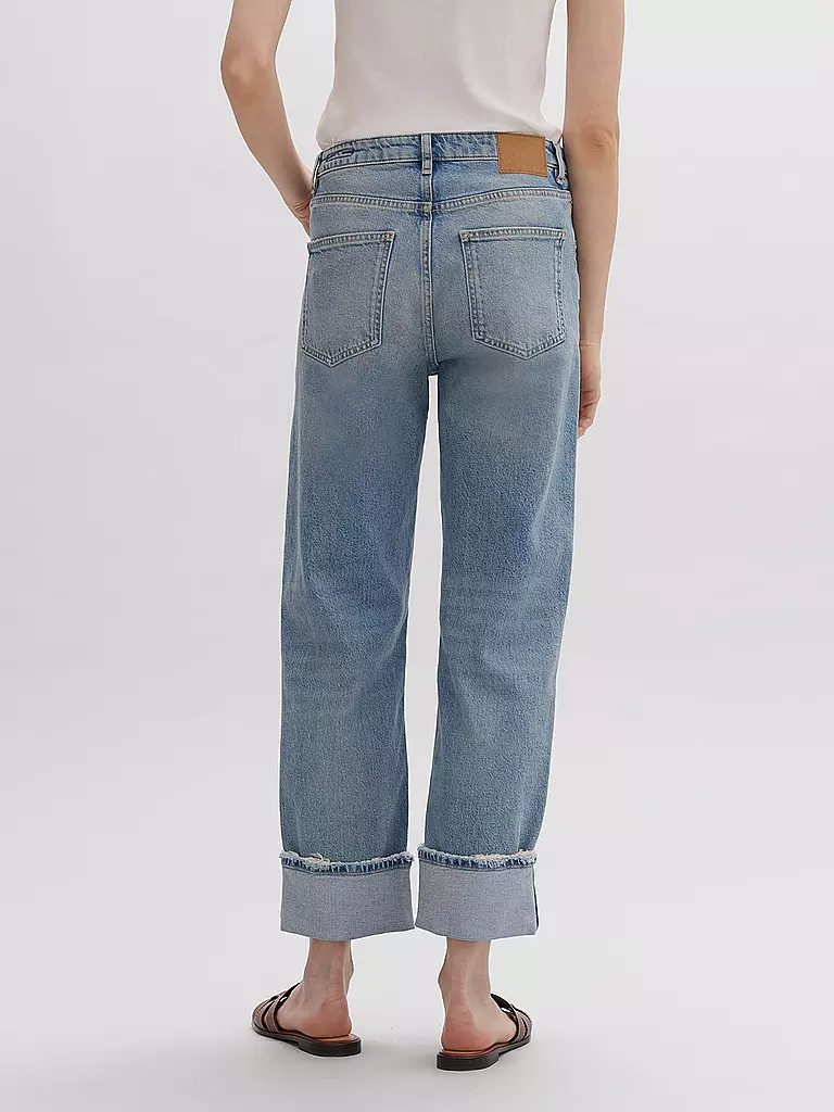 OPUS | Jeans 7/8 MALVI ROLL-UP | hellblau