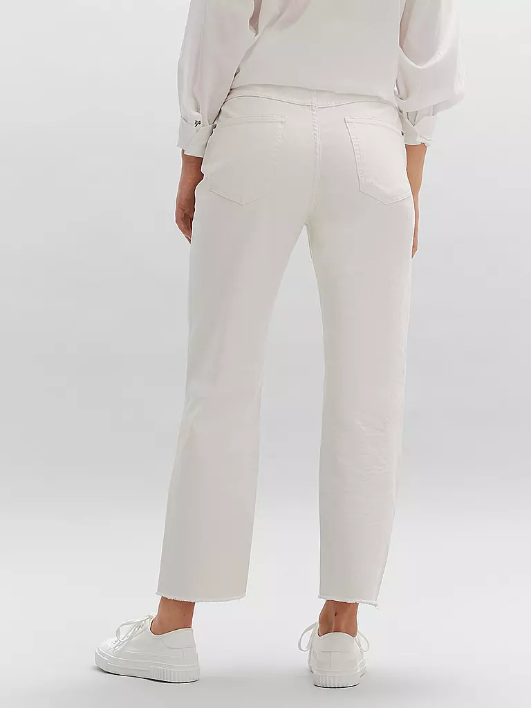 OPUS | Jeans Flared Fit 7/8 LANI TWIST | creme