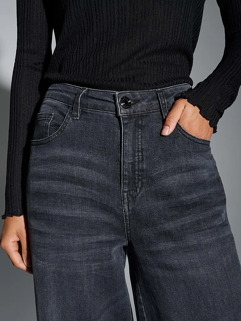 OPUS | Jeans Flared Fit MIVA COSMIC | Grau