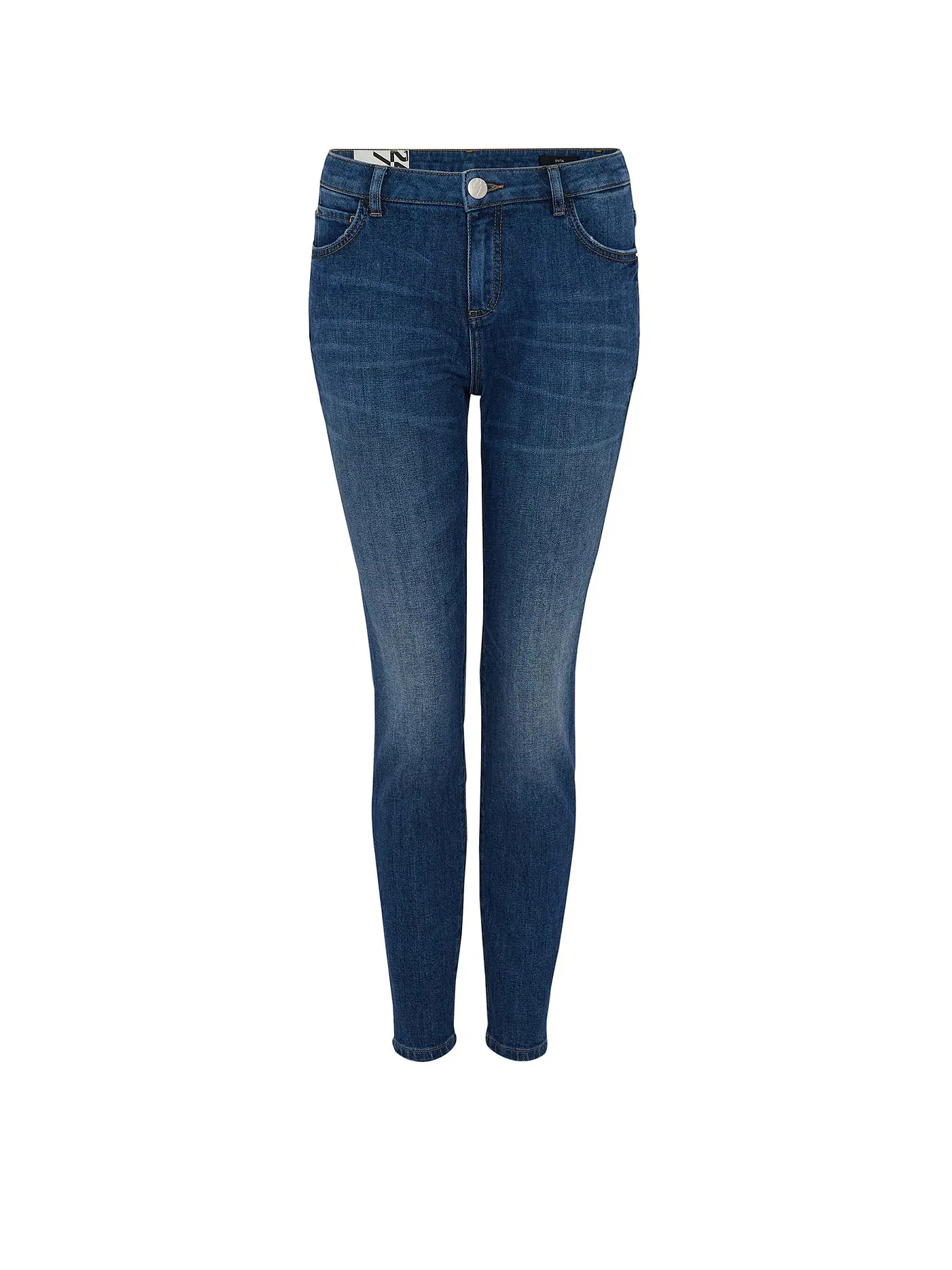 OPUS | Jeans Skinny Fit 7/8 EVITA | blau