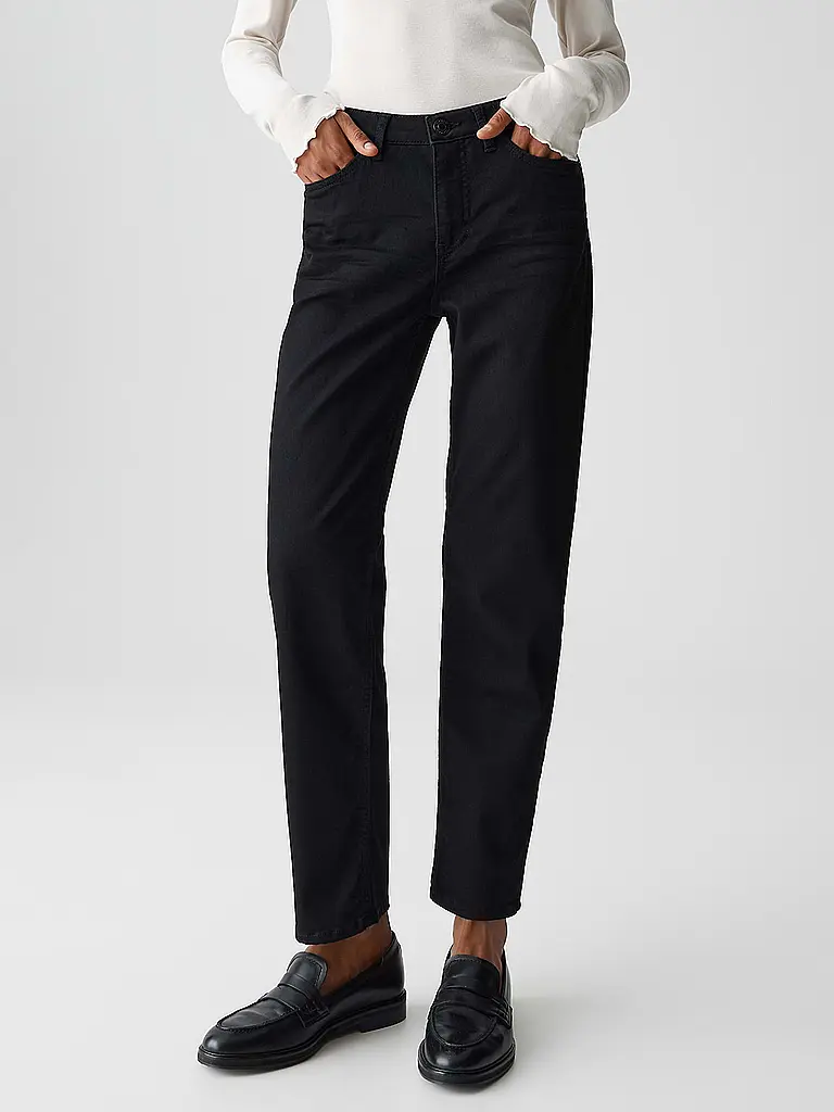 OPUS | Jeans Skinny Fit ELMA CLEVER | schwarz