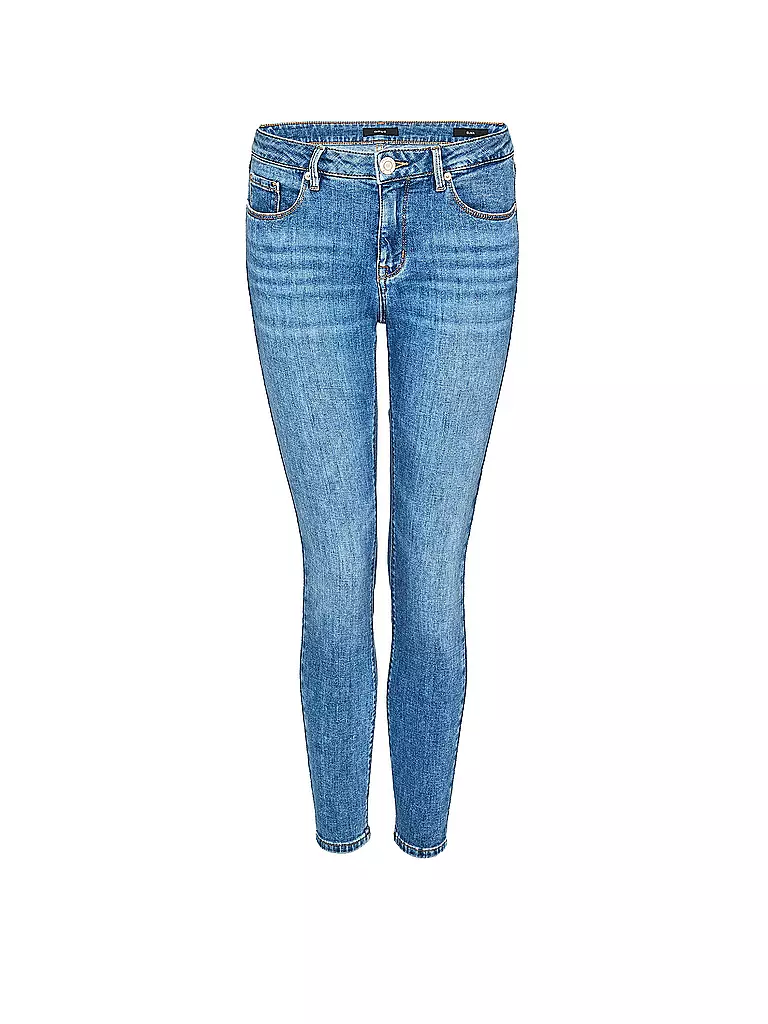 OPUS | Jeans Skinny Fit ELMA MID BLUE | blau