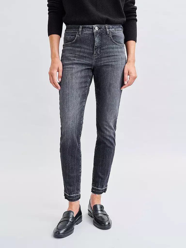 OPUS | Jeans Slim Fit EVITA URBAN | grau