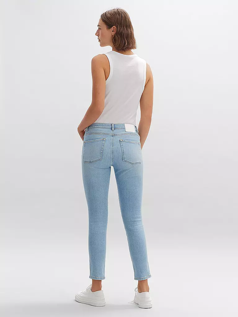 OPUS | Jeans Slim Fit EVITA | blau