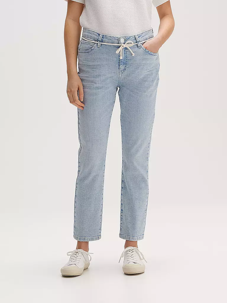 OPUS | Jeans Slim Fit LOUIS DESTROYED | blau