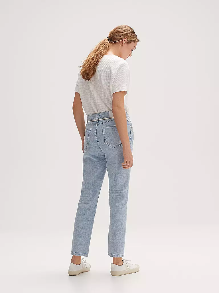 OPUS | Jeans Slim Fit LOUIS DESTROYED | blau