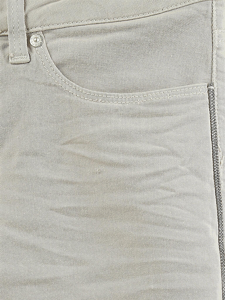 OPUS | Jeans Slim-Fit "Elma" 7/8 | beige