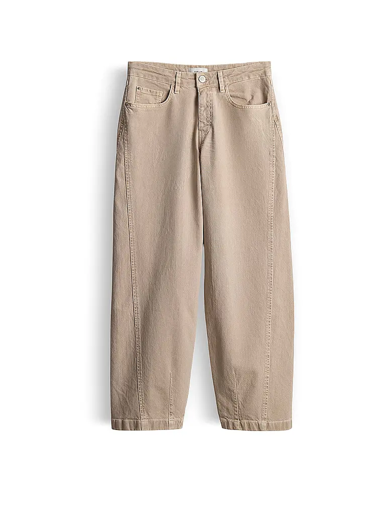 OPUS | Jeans Straight Fit LOLAH EDGY | Hellbraun