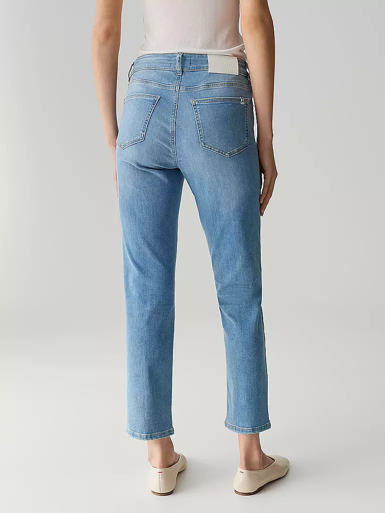OPUS | Jeans Straight Fit MELLY BASE | blau