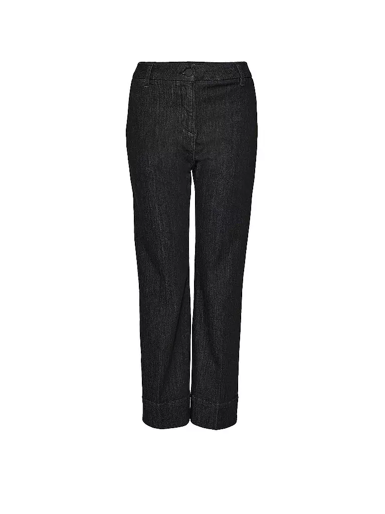 OPUS | Jeans Straight Fit MILA PURE | schwarz