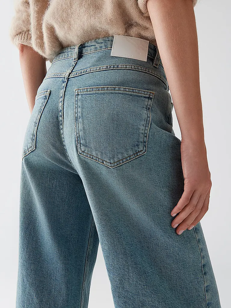OPUS | Jeans Straight Fit MINAH PALAZZO URBAN | Hellblau